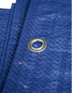 toldo reforzado multiusos azul 120gr 4 x 6 mts 2