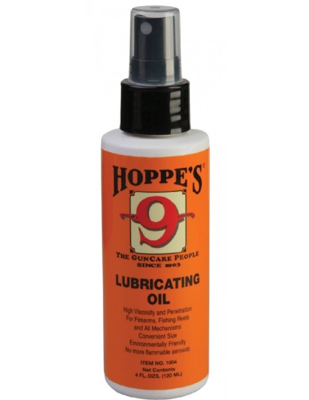 aceite lubricante para armas hoppe´s 9 - 4oz