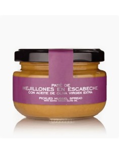 paté de mejillones en escabeche aove la chinata