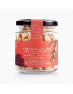 almendras tostadas con aove romero y pimenton