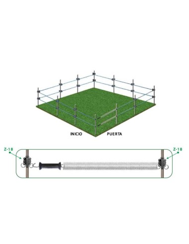 aislador z-18 puerta varilla
