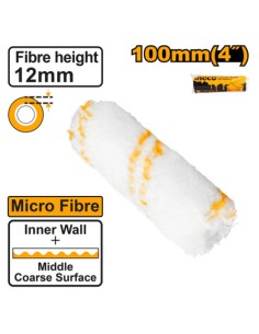 recambio rodillo 100mm ingco 0510