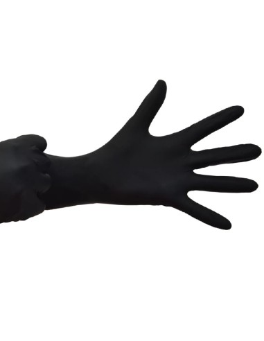 guante nitrilo negro t.xl sanyc