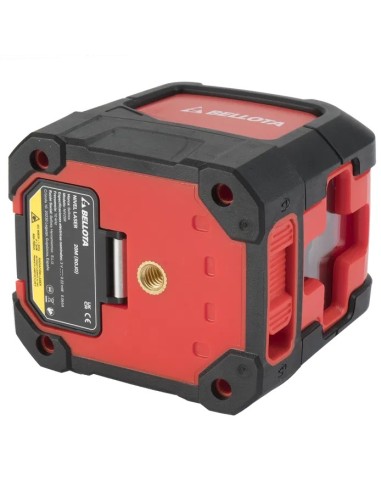 nivel laser cruz 20m bellota nivelacion luz roja
