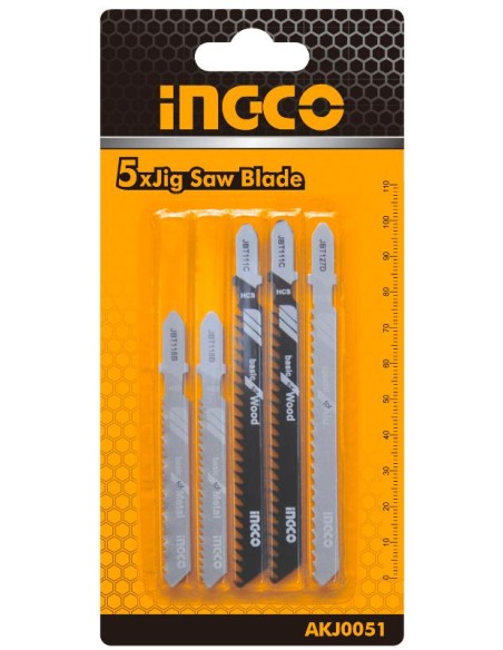 juego 5pcs sierra de calar metal/madera 0327