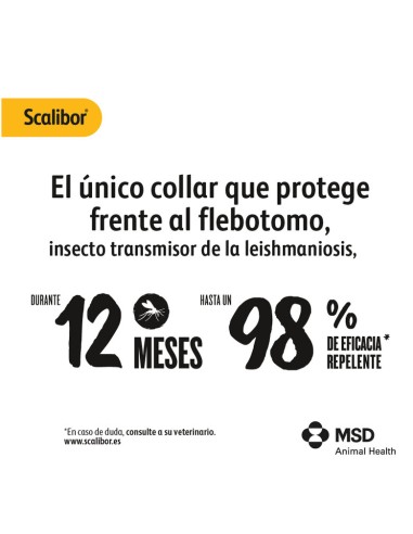 collar scalibor 48cm razas pequeñas