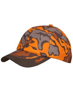 gorra camuflage naranja-regulable