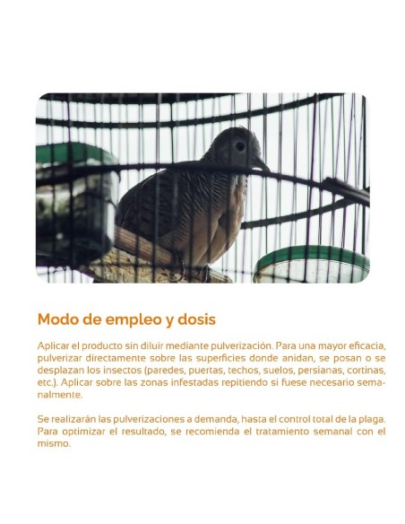 pody care ready insecticida aves spray 1l