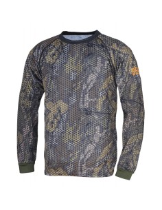 camiseta infantil forest-print m/l talla 2xs
