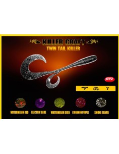 killer craft twin tail kiler 4" color cnnp
