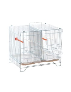 jaula pajaro desmontable cria 40 cm