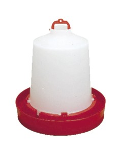 bebedero pollos 8l rojo