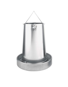 tolva metal colgante para aves 10kg