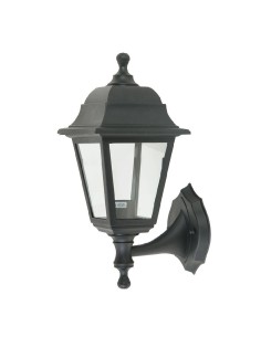 aplique exterior albahaca 1xe27 negro 35x15x19,7cm 2