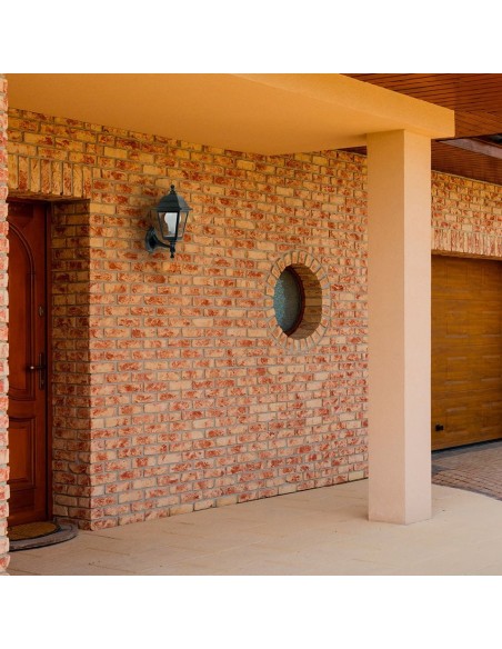 aplique exterior albahaca 1xe27 negro 35x15x19,7cm