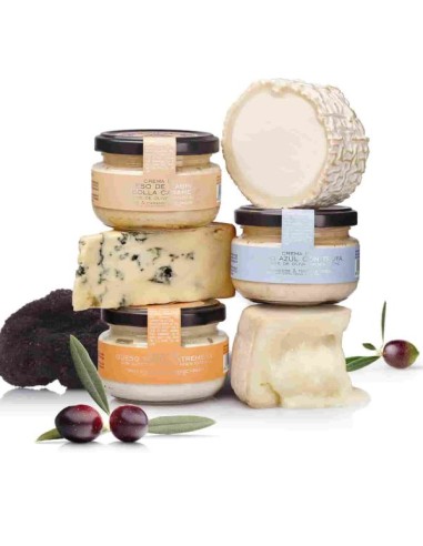 crema queso torta extremeña con aove