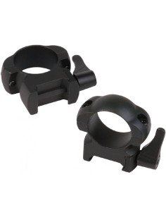 weaver anillas 30mm altas desmontables mate