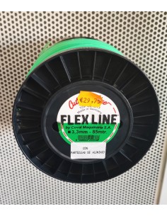 hilo nylon 85mm 3,3mm metal cuadrado verde