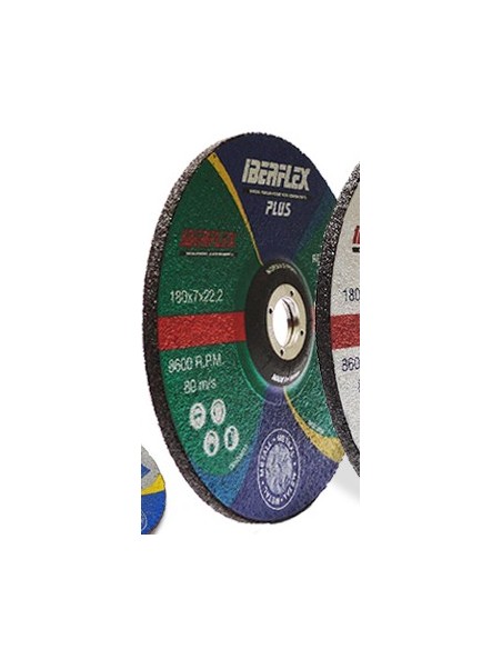 iberflex disco desbaste metal 230 x 6,0 x 22,2