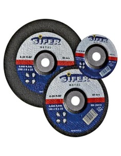 sifer disco desbaste metal 180x6,0x 22,2