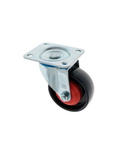 rueda pletina 2553-100 nylon azul