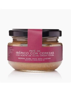 paté de ibérico con cerezas y aove