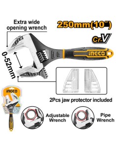 llave ajustable 2 en 1 ( 10")  ref 811