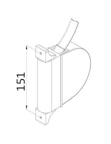 recogedor abatible 20 marfil