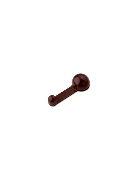tope retenedor giratorio adhesivo marron (blister)