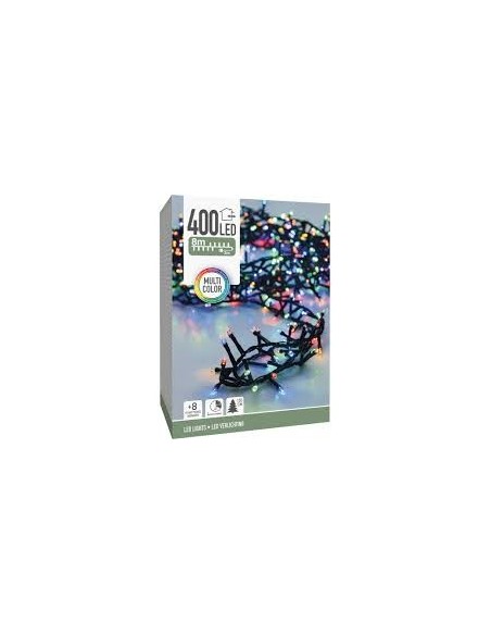 guirnalda "tipo espino" multif. 400led color  11m