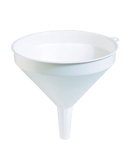 embudo plast. blanco 17cm 1l