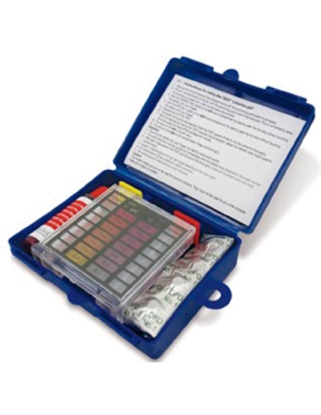 kokido. estuche test niveles cloro, ph y bromo