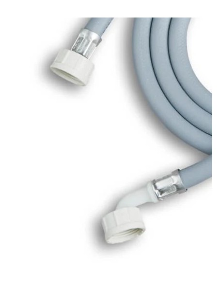 manguera toma agua lavadora 2m gris