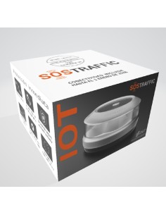 baliza iot con pila 9v homologada dgt