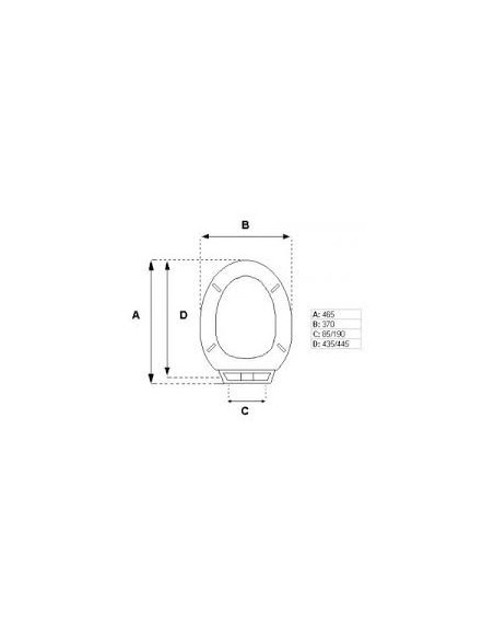 tapa inodoro mod continental