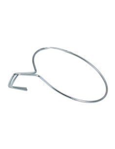 soporte para macetero de balcón zincado ancho 18cm