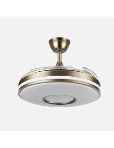 ventilador dani 59w 6980lm cuero 4 aspas 107d 2