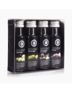 box de cata mini monovarientales aove 4 x 25ml