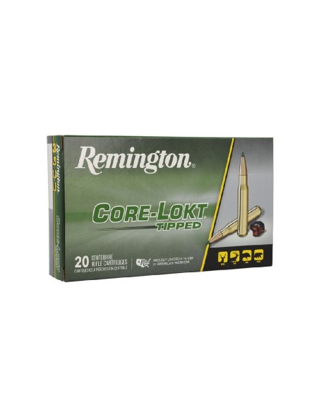 remington cal 30-06 sprg 165gr core-lokt tipped