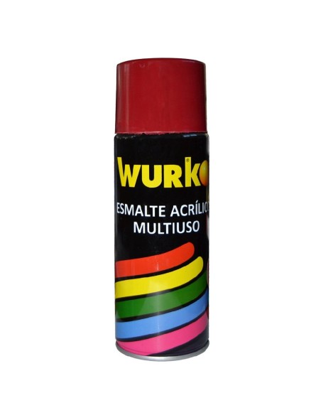 esmalte rojo fuego ral 3000 400ml acrilico
