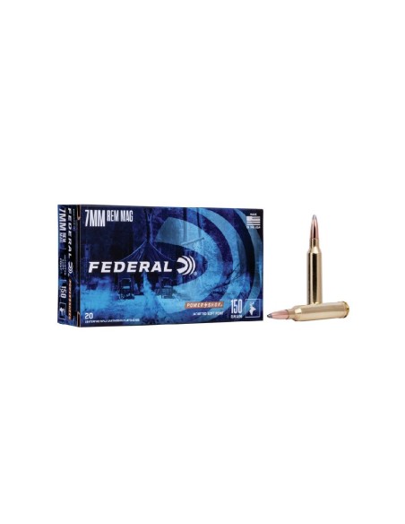 federal 7mm rem mag 150gr power-shok sp