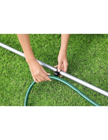 piscinas kit limpiafondos + recogehojas portatil