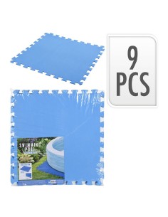 suelo protector piscinas 9 pzs 500x500x4mm