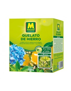 quelato de hierro 500g masso
