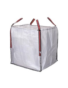 big bag saco de escombros 90x90x90cm blanco hasta 1000kg