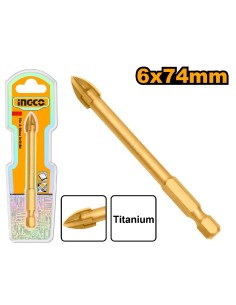 blister broca vidrio y ceramica 6 x 74mm 1249
