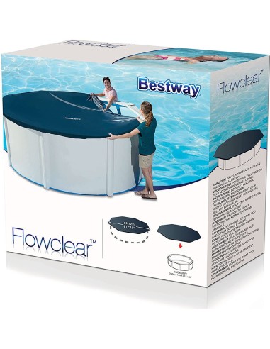 cubierta piscina 396cm bestway