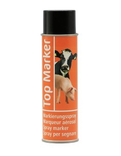 spray marcador top marker 500ml naranja