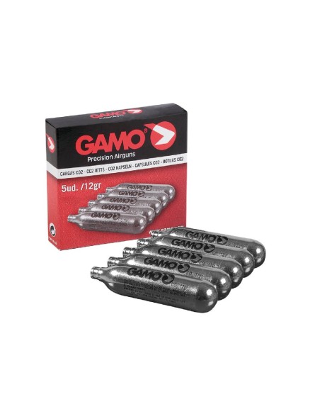 caja 5 bombonas co2 12gr