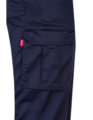pantalon stretch azul navy talla 44 velilla